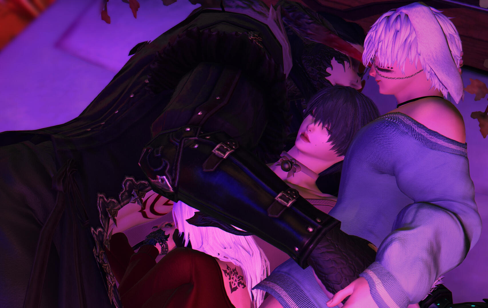 Virusine | gpose by yours truly. featuring jynx, mosu and kyu.